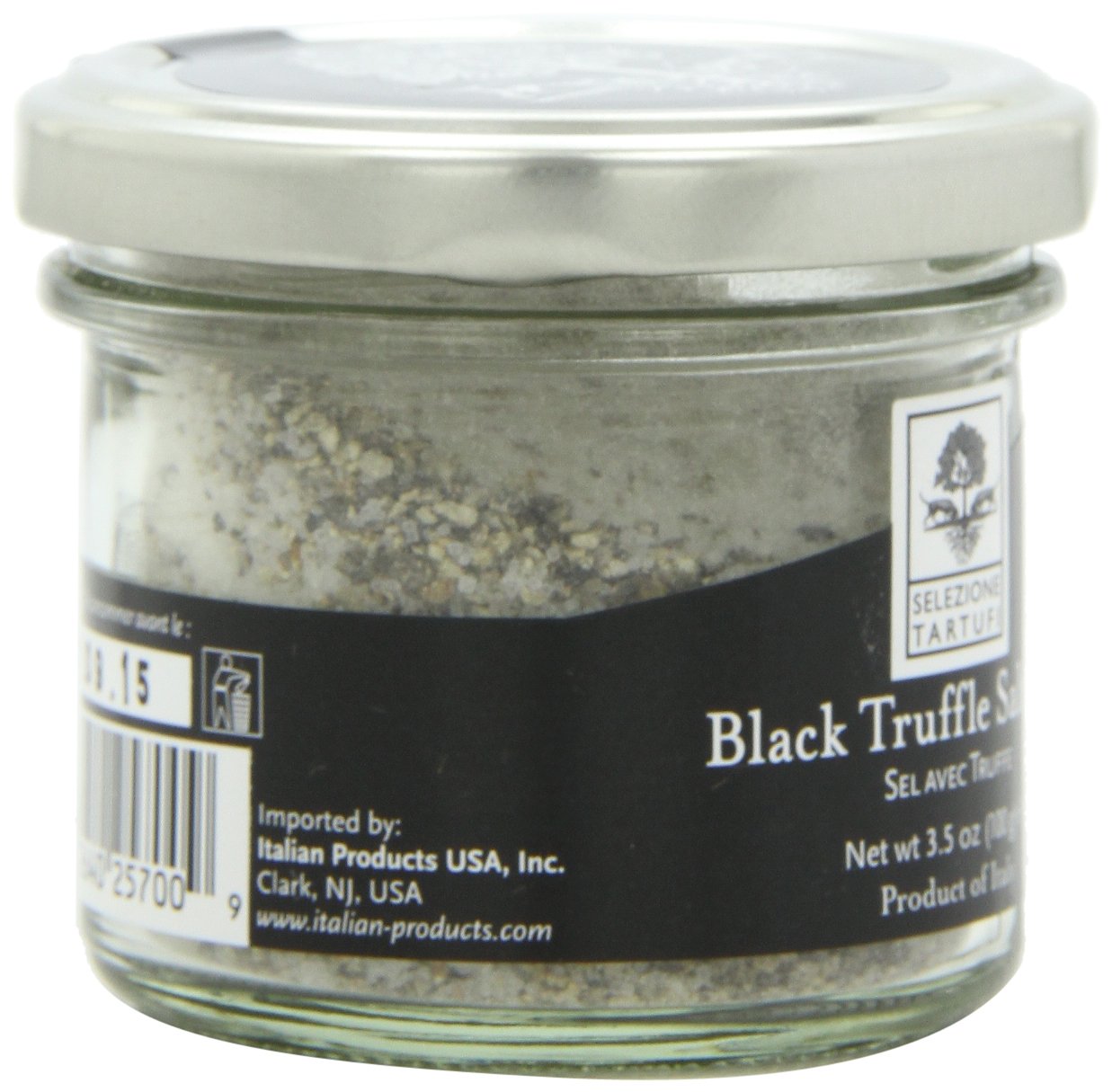 Selezione Tartufi truffle salt on grilled meats enhances aroma and flavor