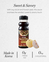 Sempio Bulgogi sauce marinating beef creates tender, flavorful results for grill night.