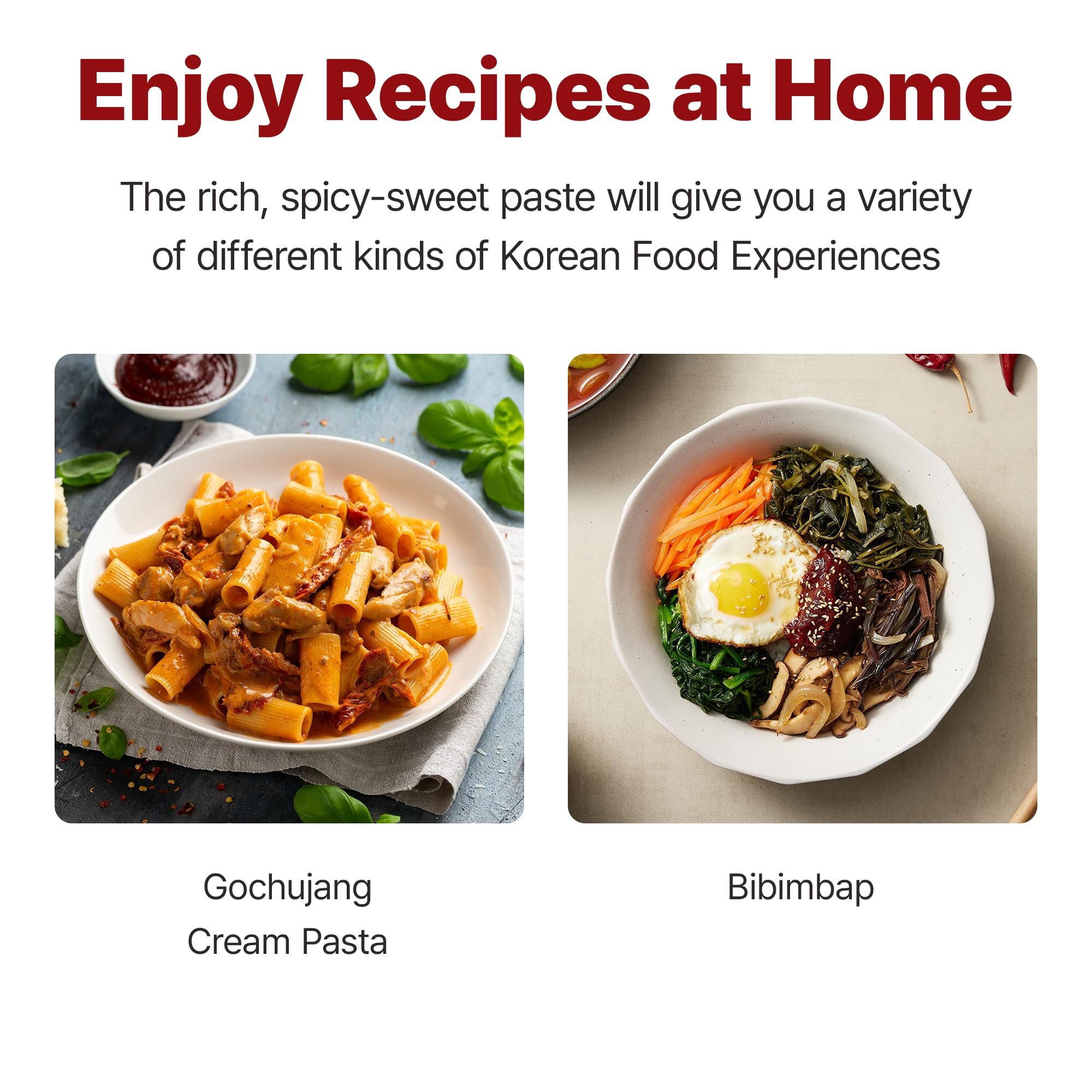 Sempio gochujang-noodle-dish pairs well with quick, flavorful meals.