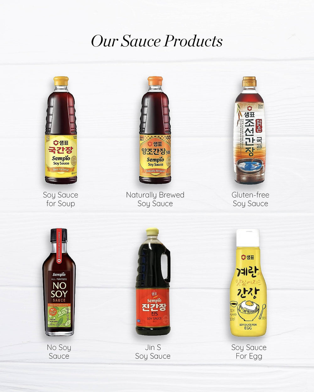 Pure Shinan sea salt used by Sempio enhances aroma and depth.