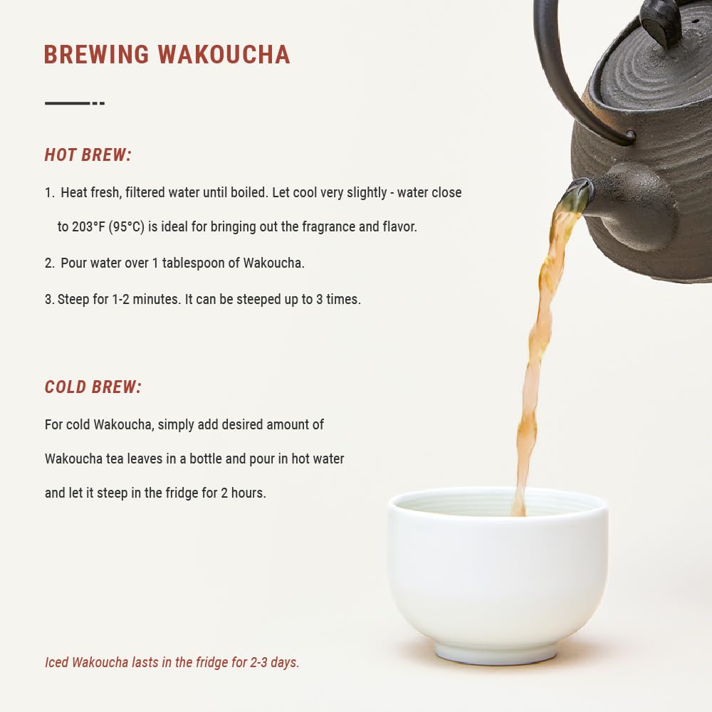 Senbird Japanese black tea from Shizuoka offers clean, high-quality flavor