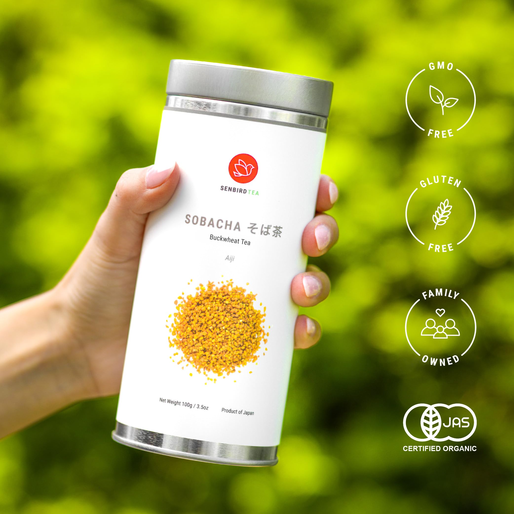 Pouring hot Sobacha reveals a rich, toasty aroma and smooth flavor