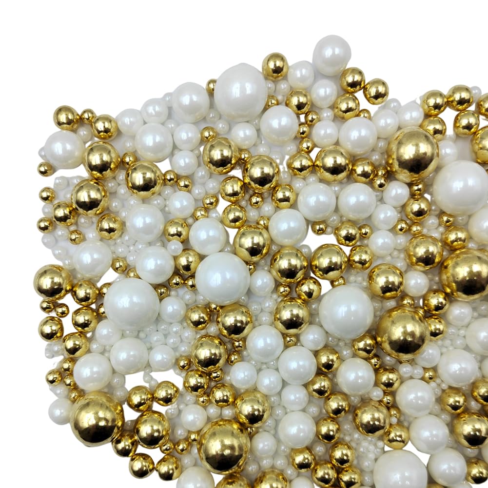 Senchanting cookie decor pearl sugar sprinkles for party treats.