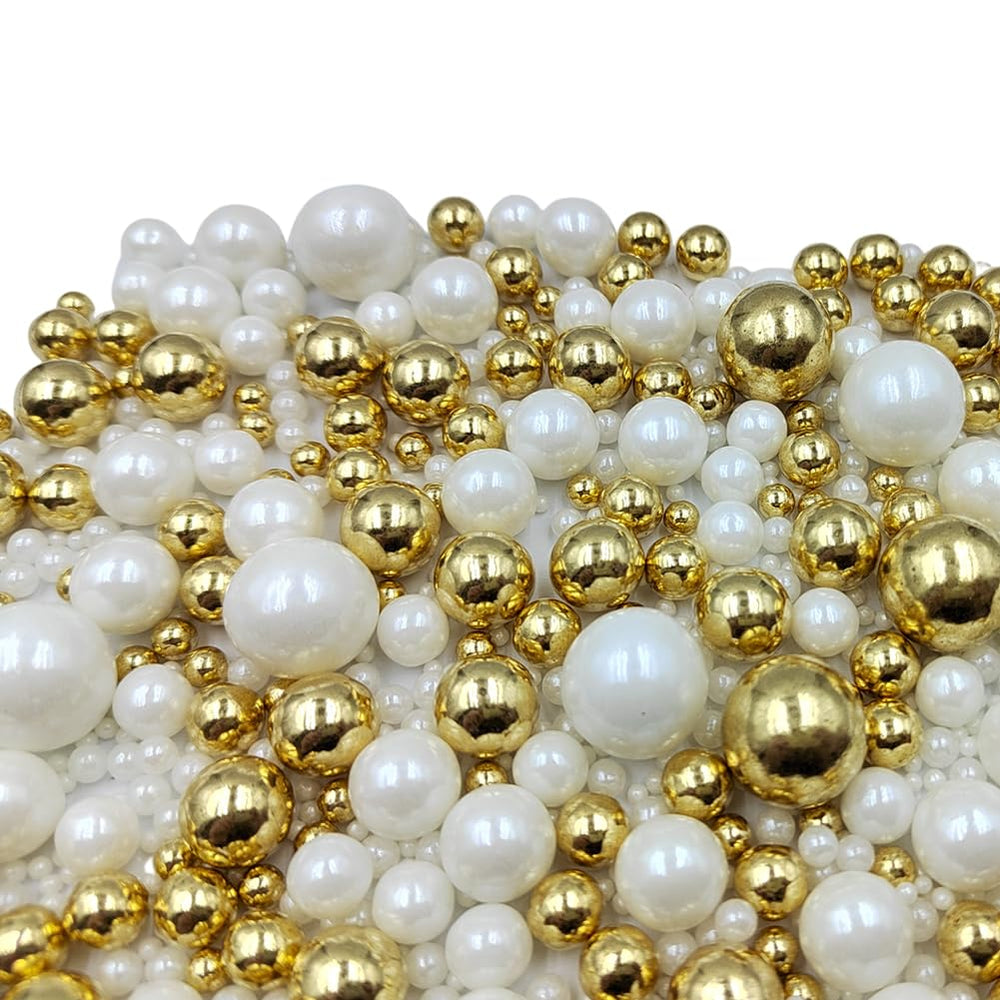 Senchanting pearl sprinkles brighten holidays and celebrations.
