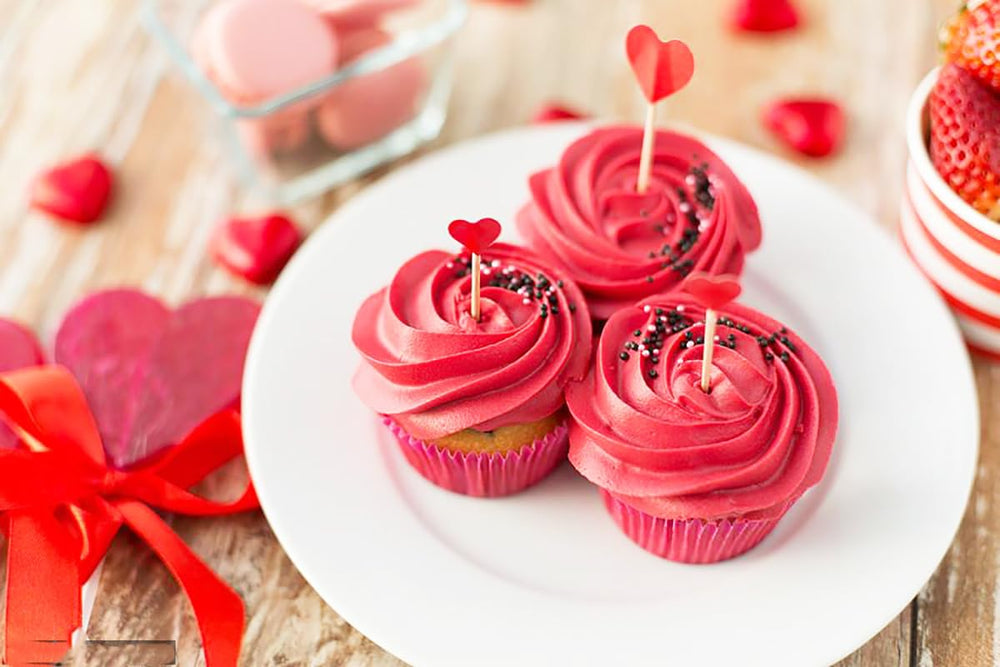 Senchanting pink sanding sugar elevates cookies with shimmer.