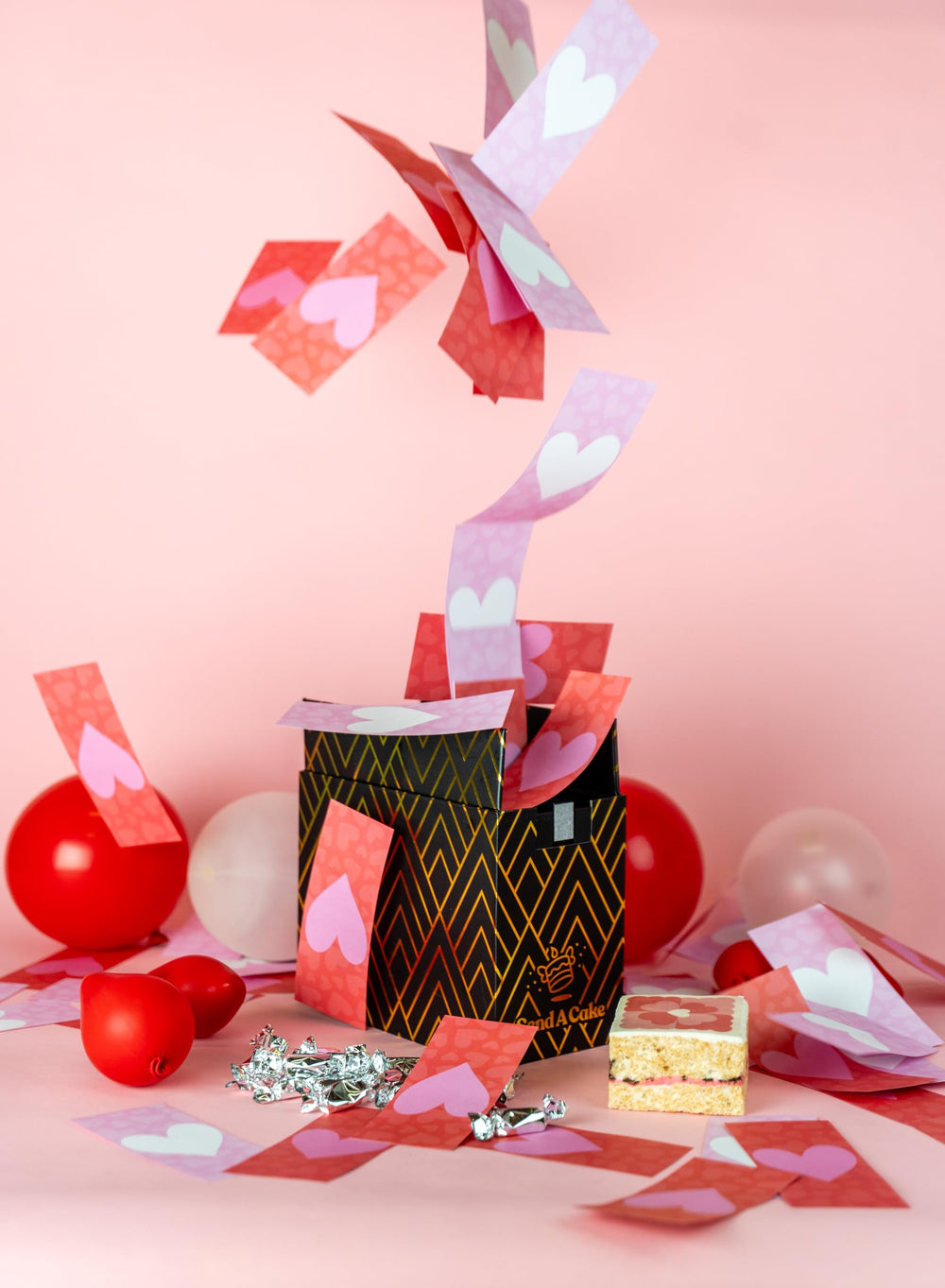 Send A Cake Luxe Love Shower Box for women, men, friends—versatile gifting option.