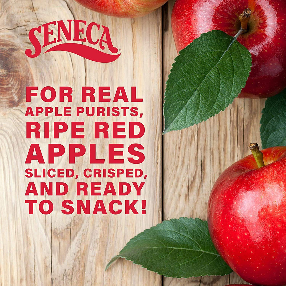 Seneca Original Apple Chips serve as salad toppers with crisp, sweet apple flavor