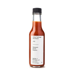 Señor Lechuga hot sauce bottle front highlighting bold Carolina Reaper heat and flavor.