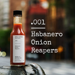 Señor Lechuga hot sauce ingredients closeup showcases clean, natural ingredients.
