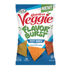 Sensible Portions Garden Veggie Flavor Burst Chips with Zesty Ranch, crispy texture