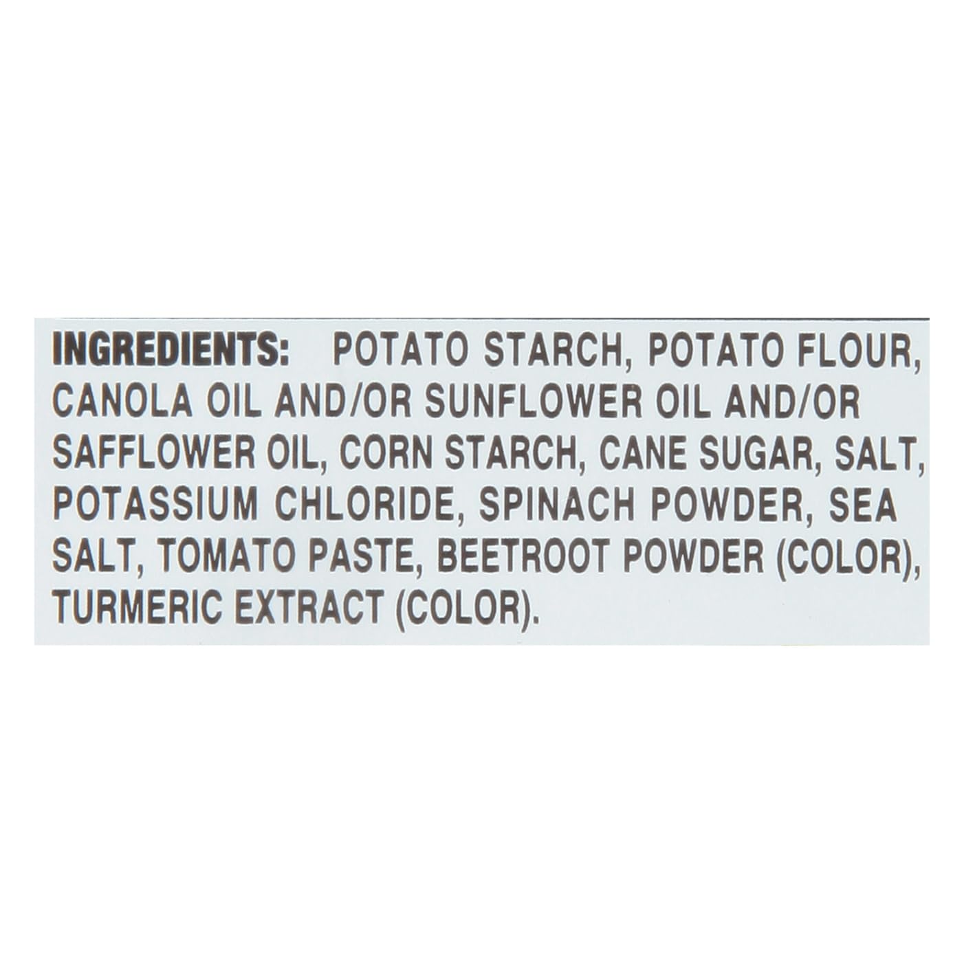 Sensible Portions Garden Veggie Snacks sea salt bag emphasizes gluten-free snack option.