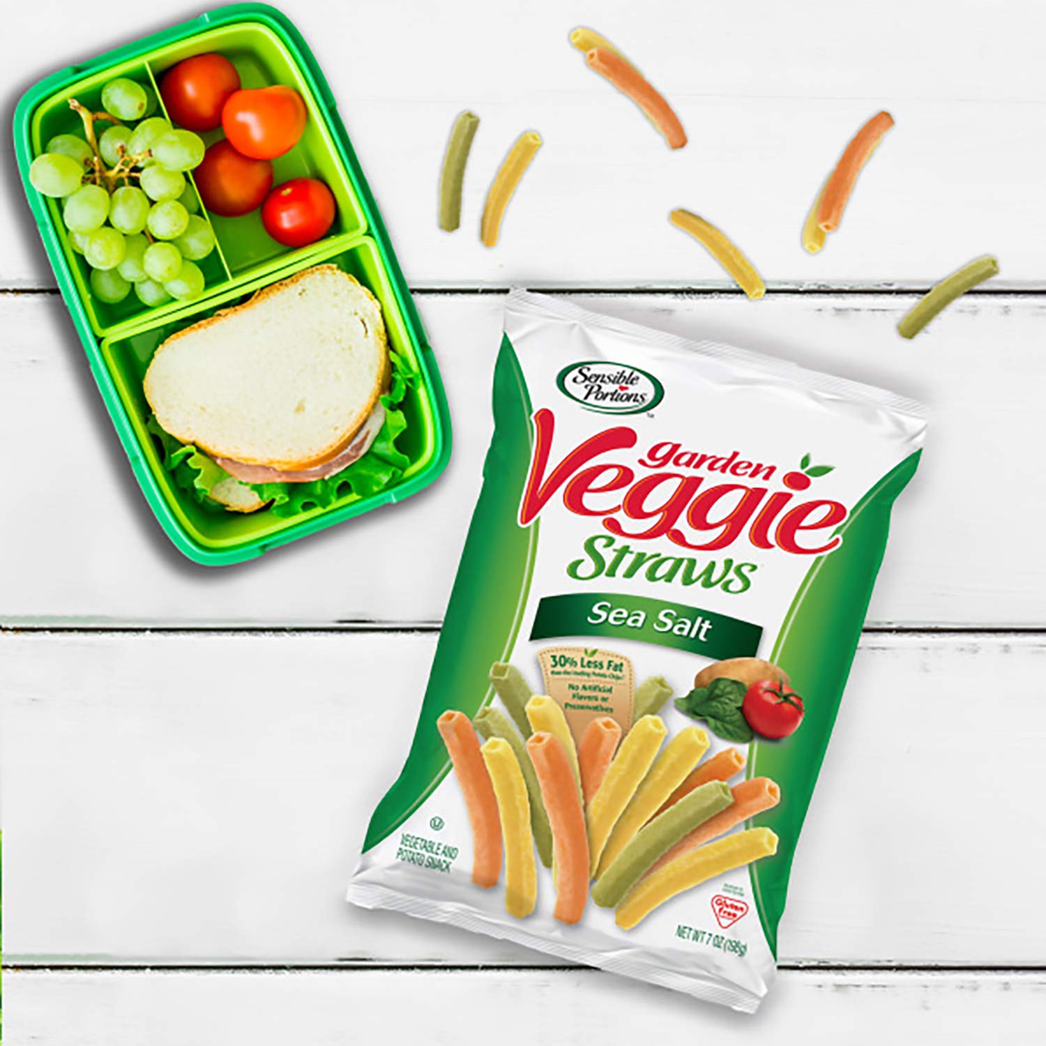 Healthy snack option with 30% less fat per serving.