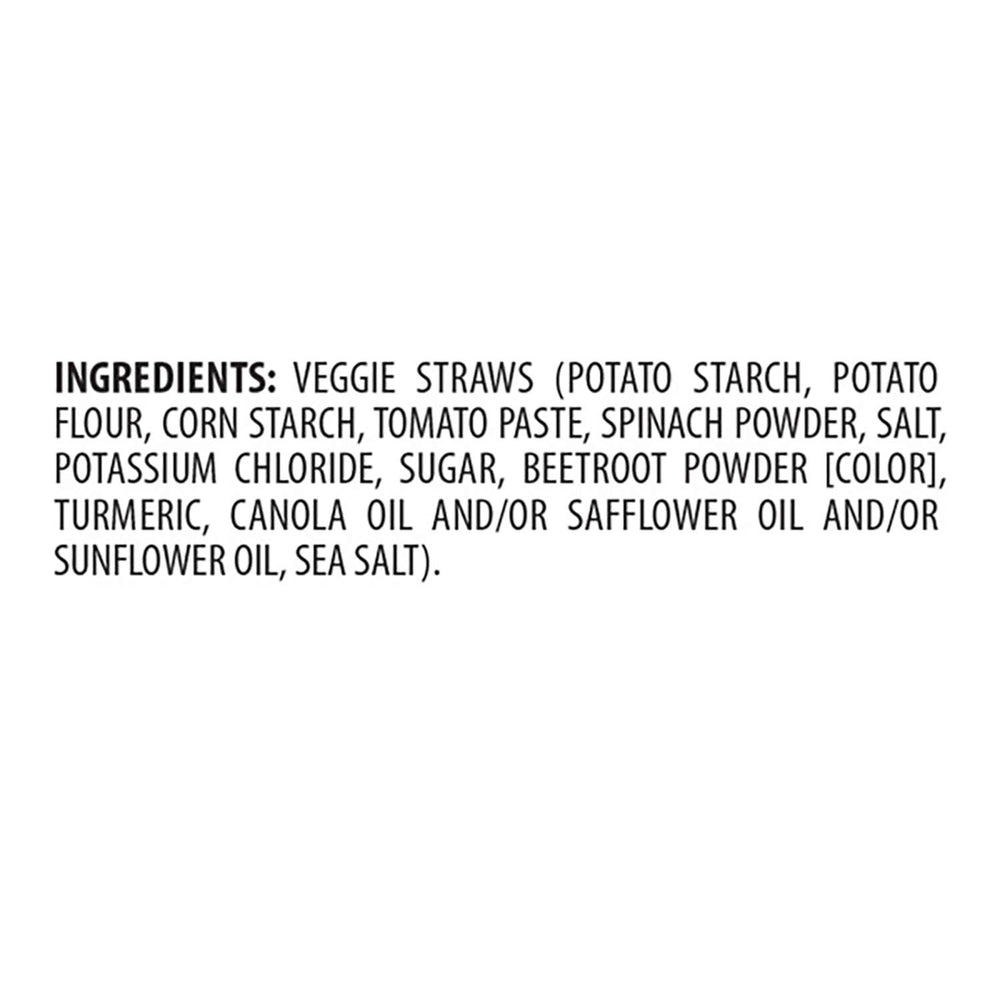 Sensible Portions Garden Veggie Straws offer a light, crunchy texture.