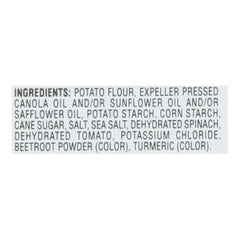 Sensible Portions Garden Veggie Wavy Chips sea salt 24-pack display for shelves