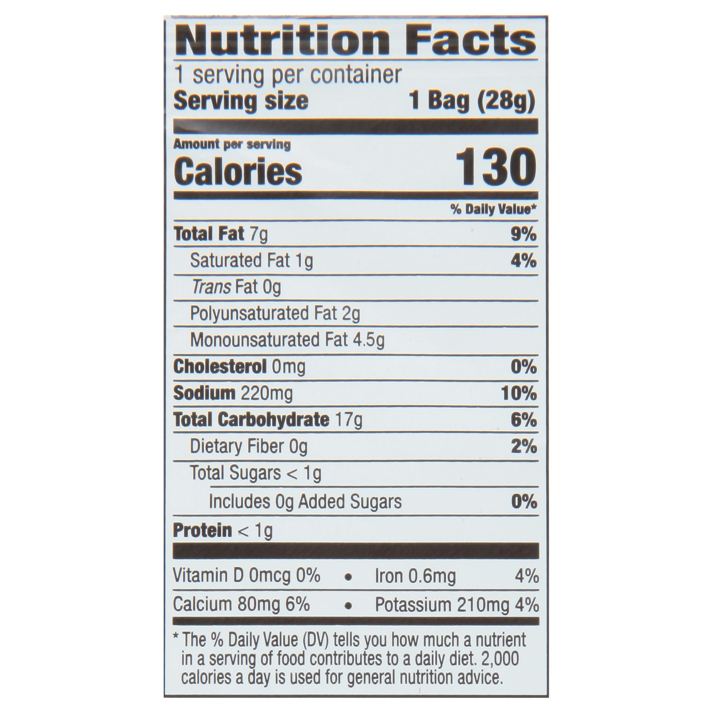 Sensible Portions Sea Salt Veggie Snacks pack fits school or office breaks.