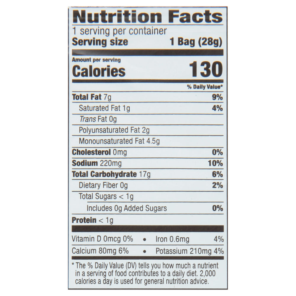 Sensible Portions Sea Salt Veggie Snacks pack fits school or office breaks.