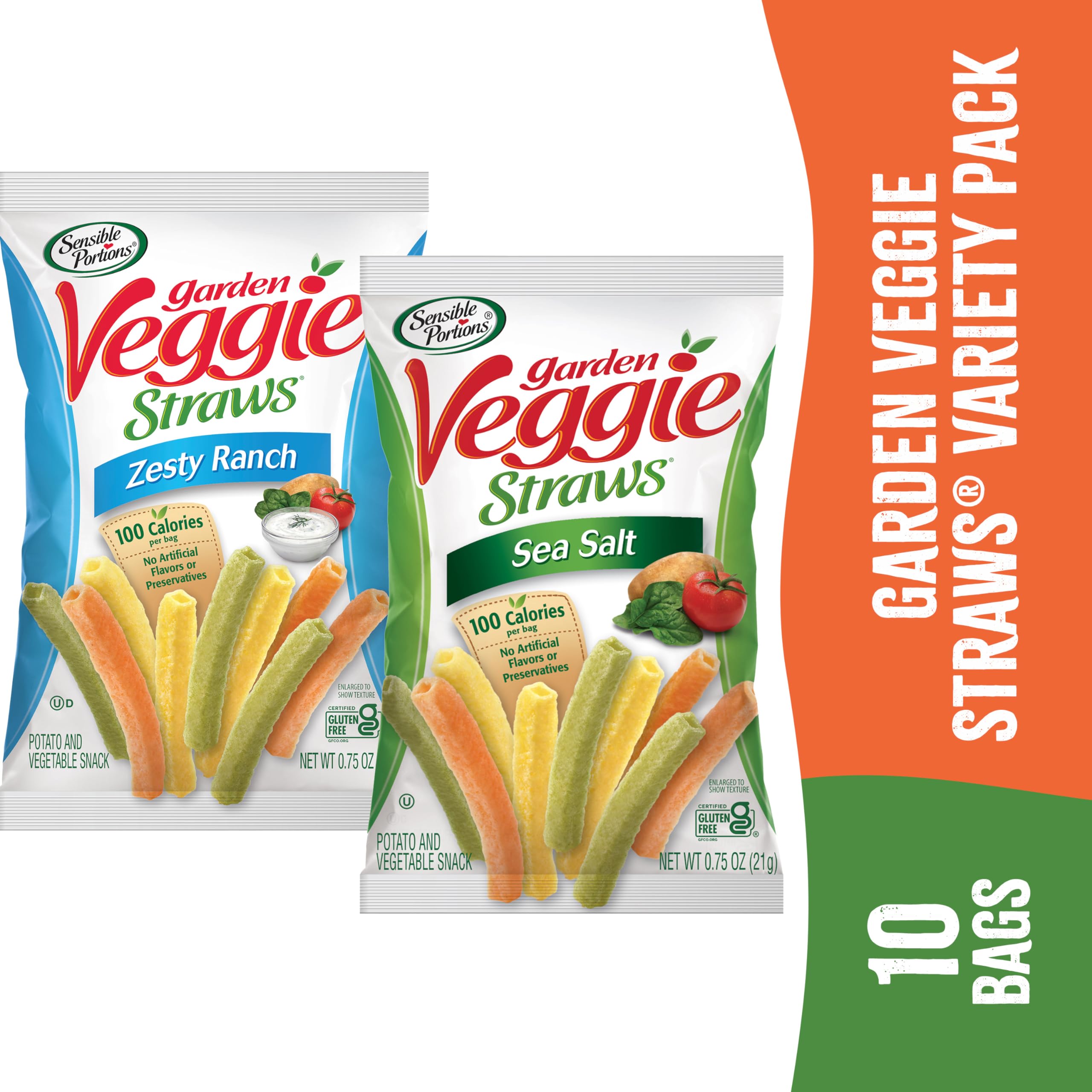 Sensible Portions Veggie Straws serving idea with cheese and fruit