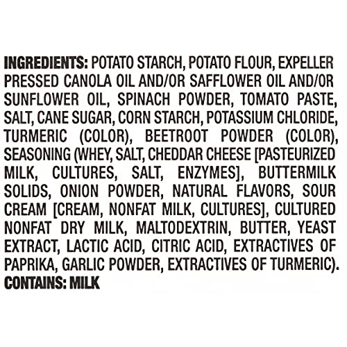 Sensible Portions veggie straws zesty ranch bag emphasizes bold flavor with fewer fats