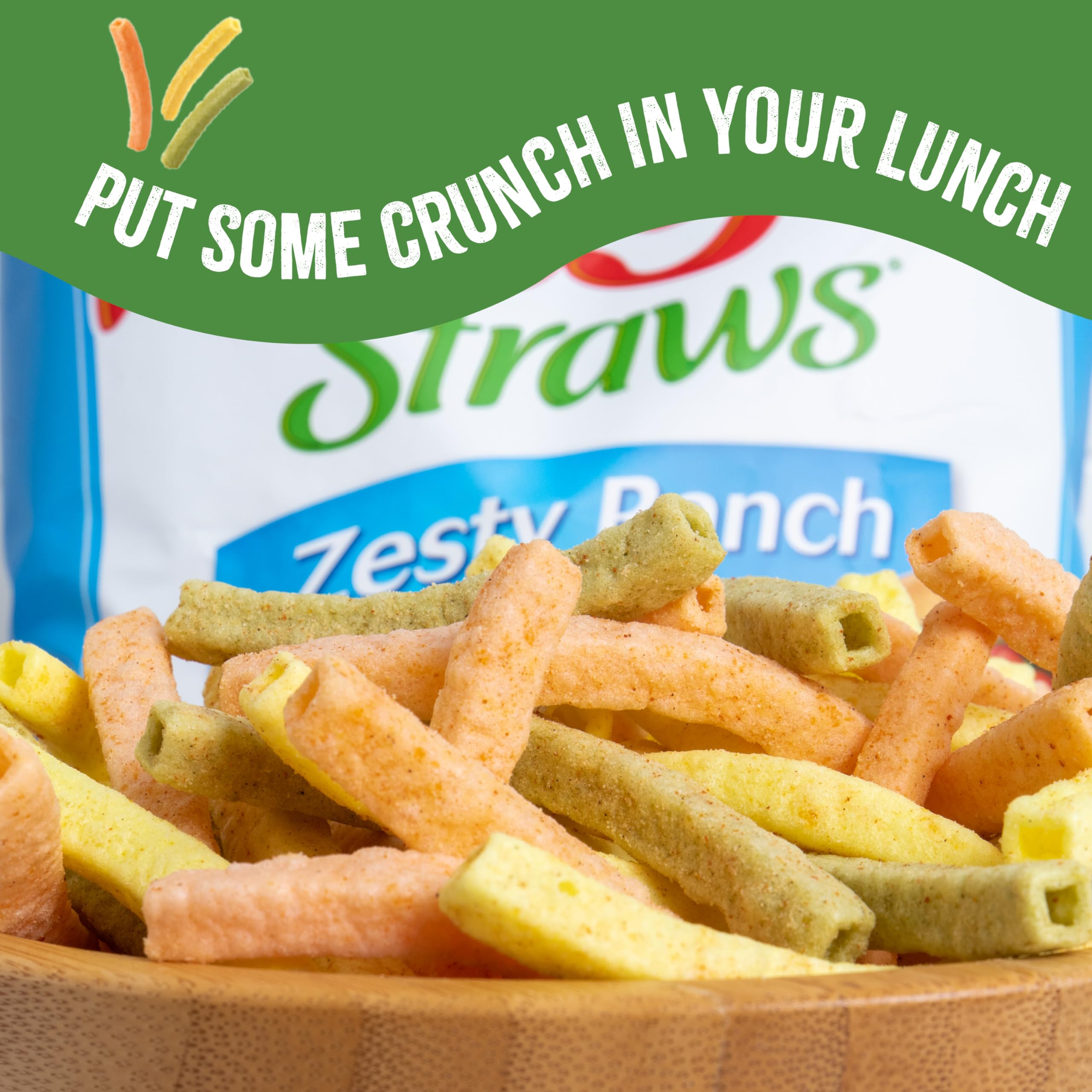 Sensible Portions zesty ranch flavor bags for flavorful snacking.