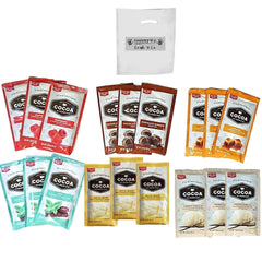 Sensory4U Land O Lakes cocoa grab bag with 18 packets for quick, comforting hot chocolate moments.