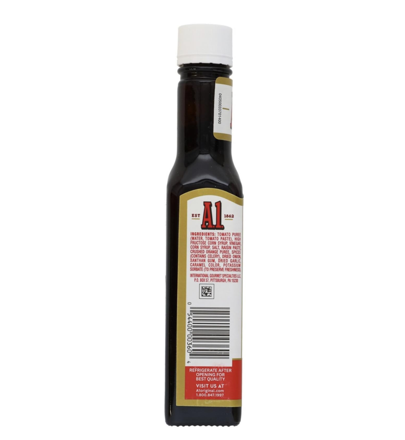 SENTICUM A.1 Thick and Hearty Steak Sauce green herb note dusting grilled meat