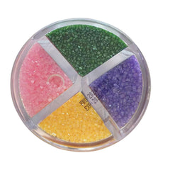Sentovac 4-Colors sanding sugar pink sprinkle on ice cream for pop