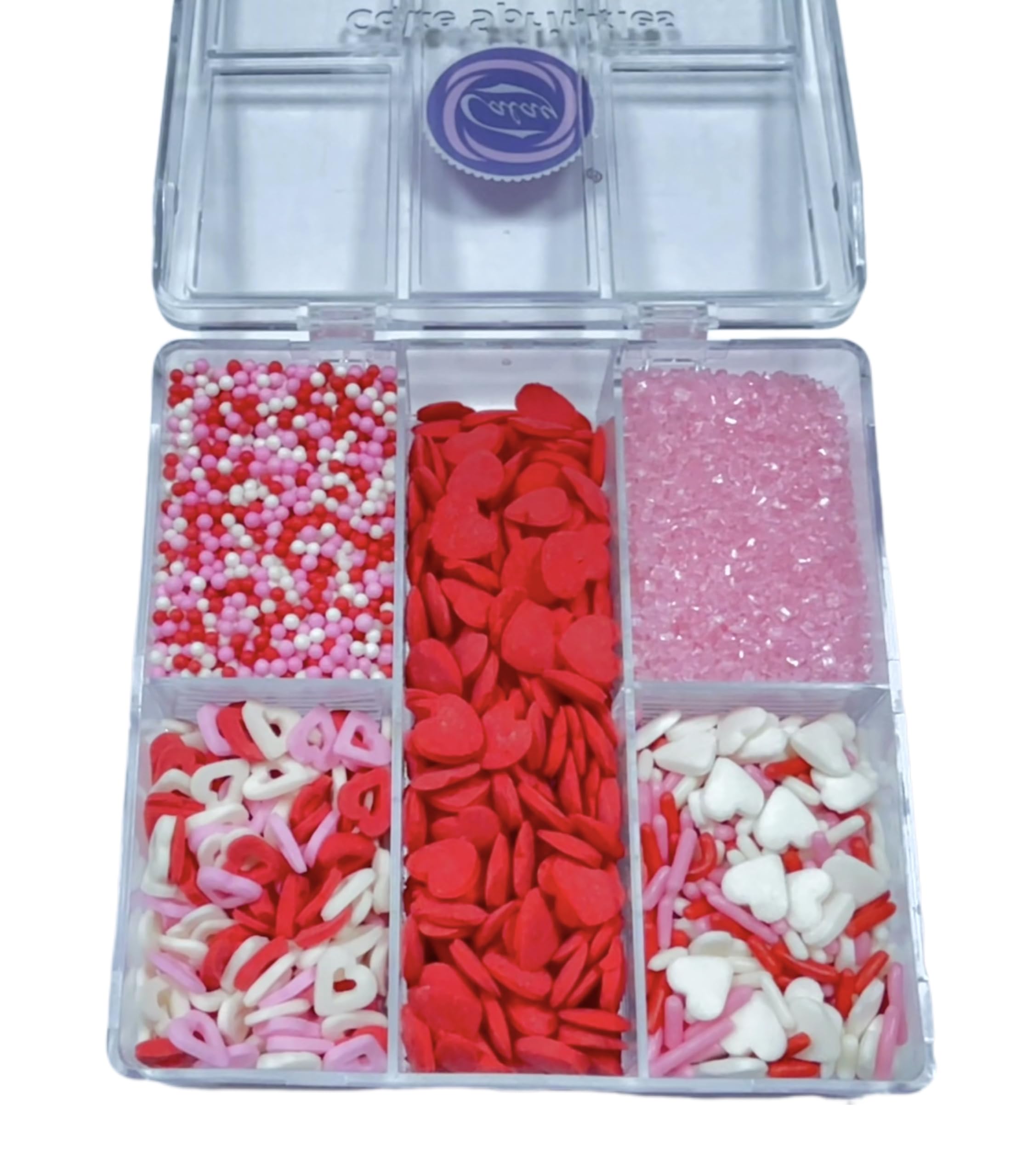 Sentovac cupcake decorations jar for easy topping