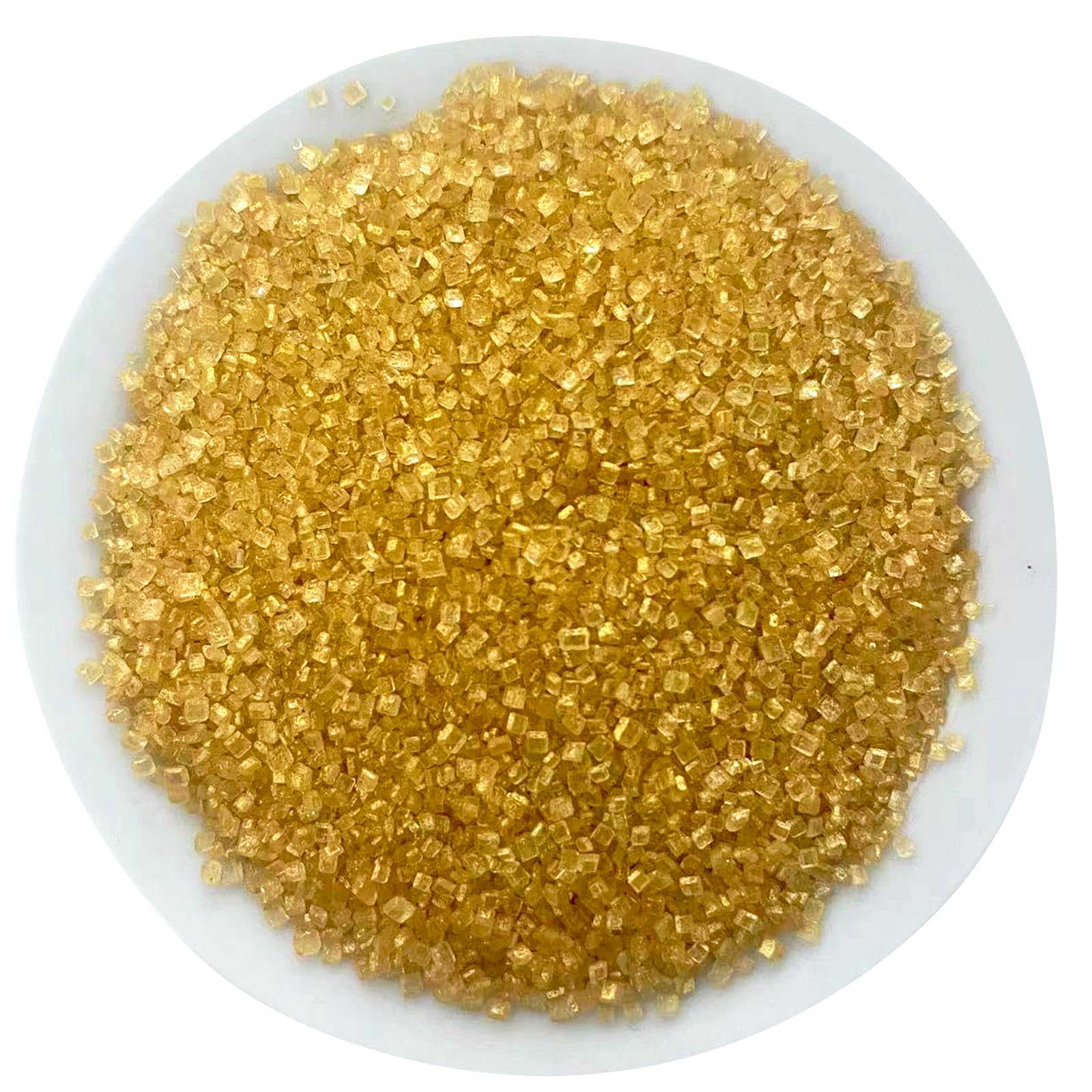 Sentovac Gold Sanding Sugar on donuts adds sparkle and texture.