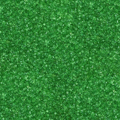 Sentovac green sanding sugar crystals close-up ready for decorating desserts