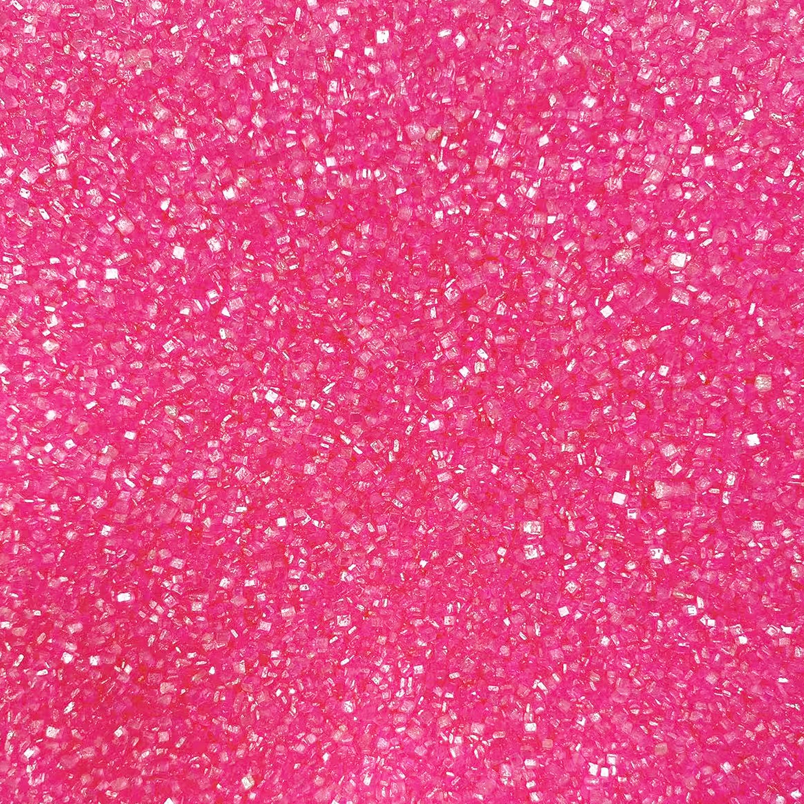Sentovac hot pink sanding sugar cupcake topper adds color to treats