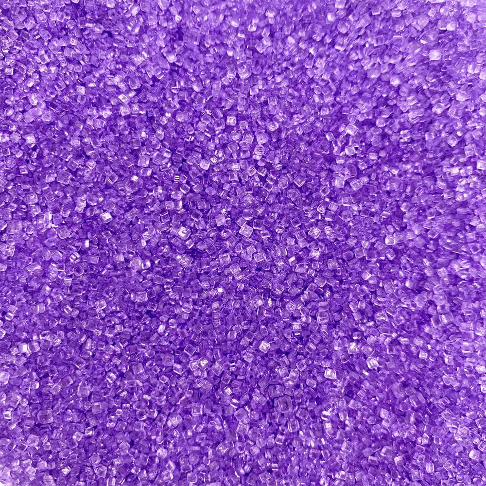 Sentovac Purple Sanding Sugar adds edible sparkle to desserts