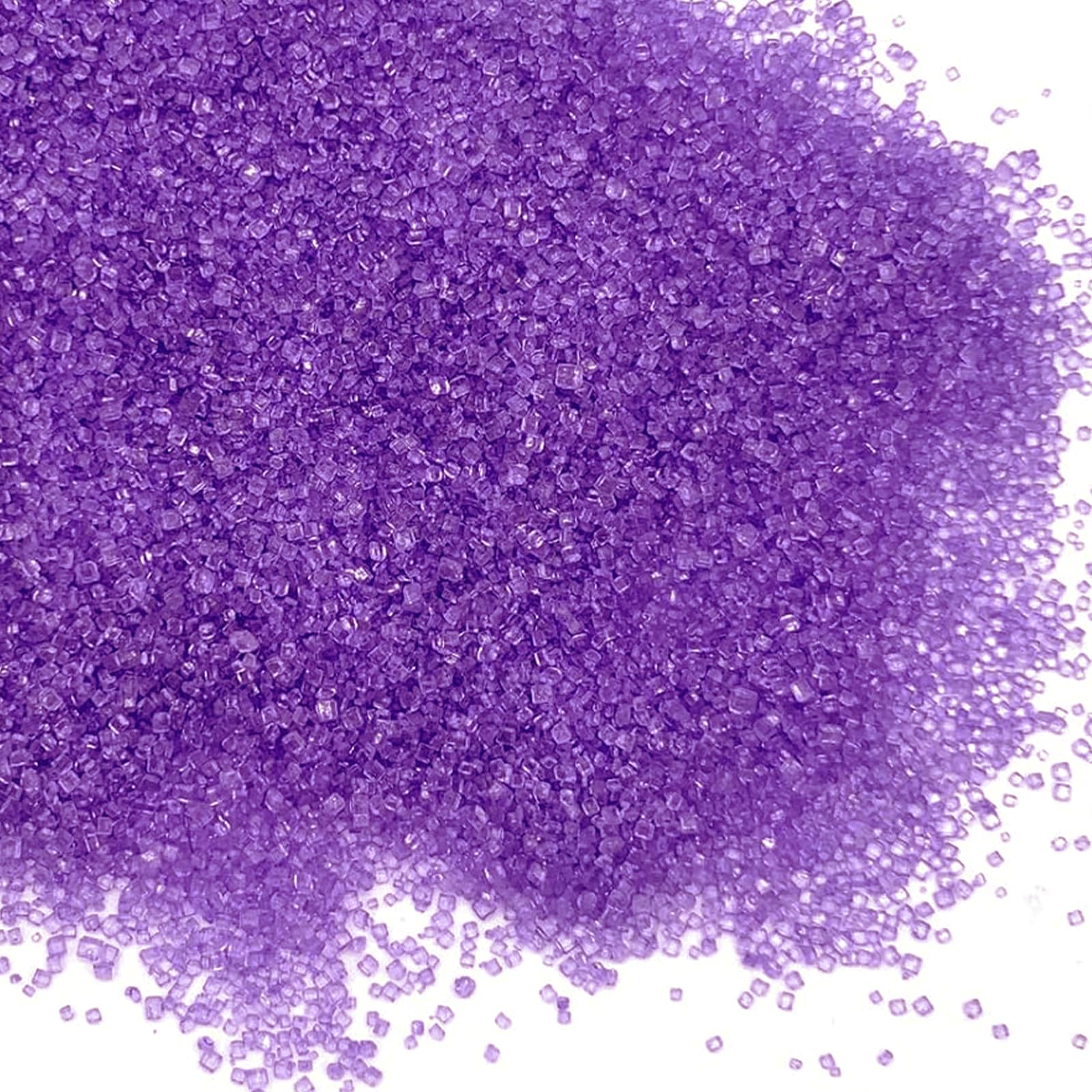 Ice cream decoration using Sentovac Purple Sanding Sugar
