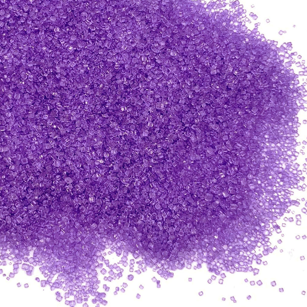 Ice cream decoration using Sentovac Purple Sanding Sugar