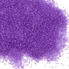 Ice cream decoration using Sentovac Purple Sanding Sugar