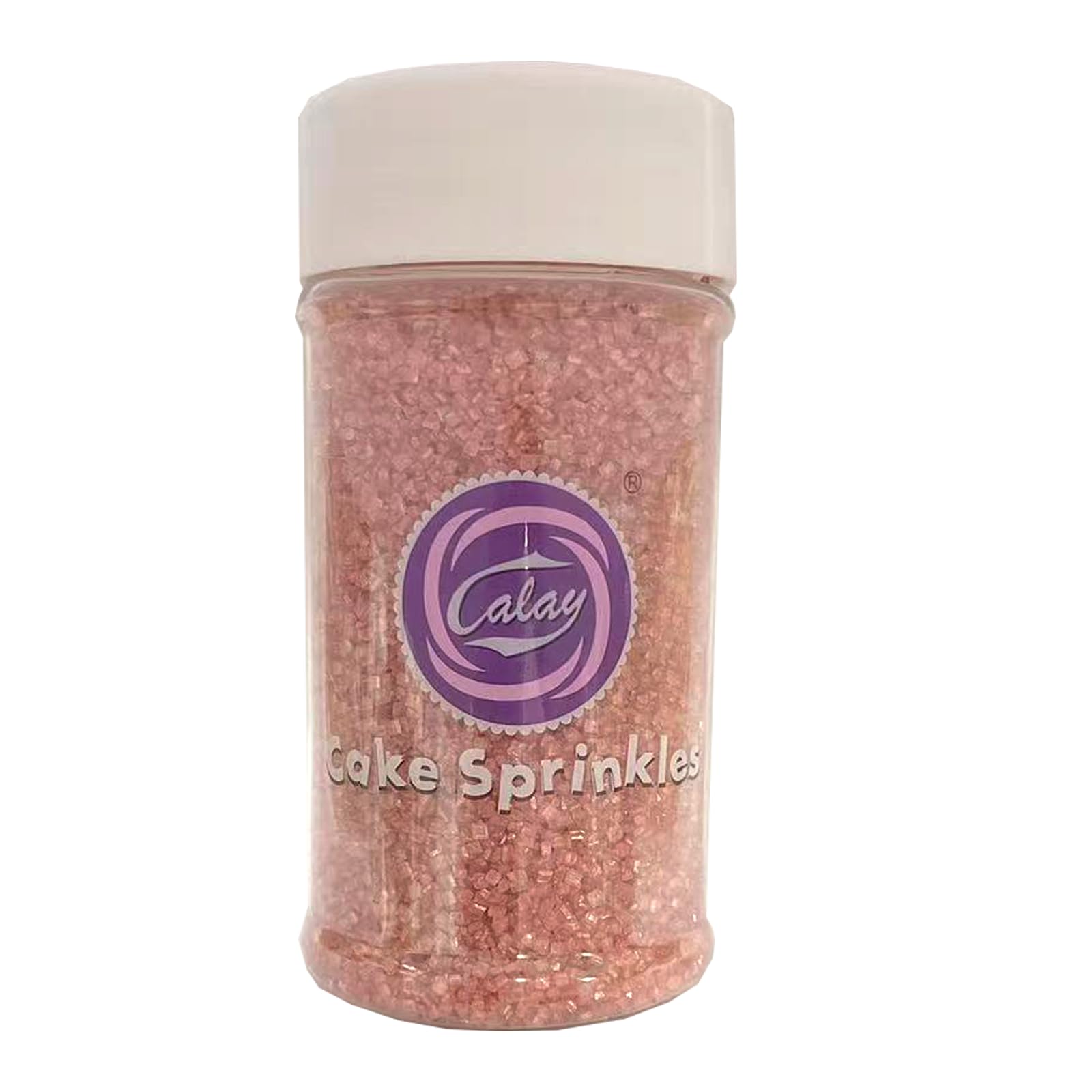 Sentovac Rose Gold Sanding Sugar for coffee and beverages with tasteful sparkle