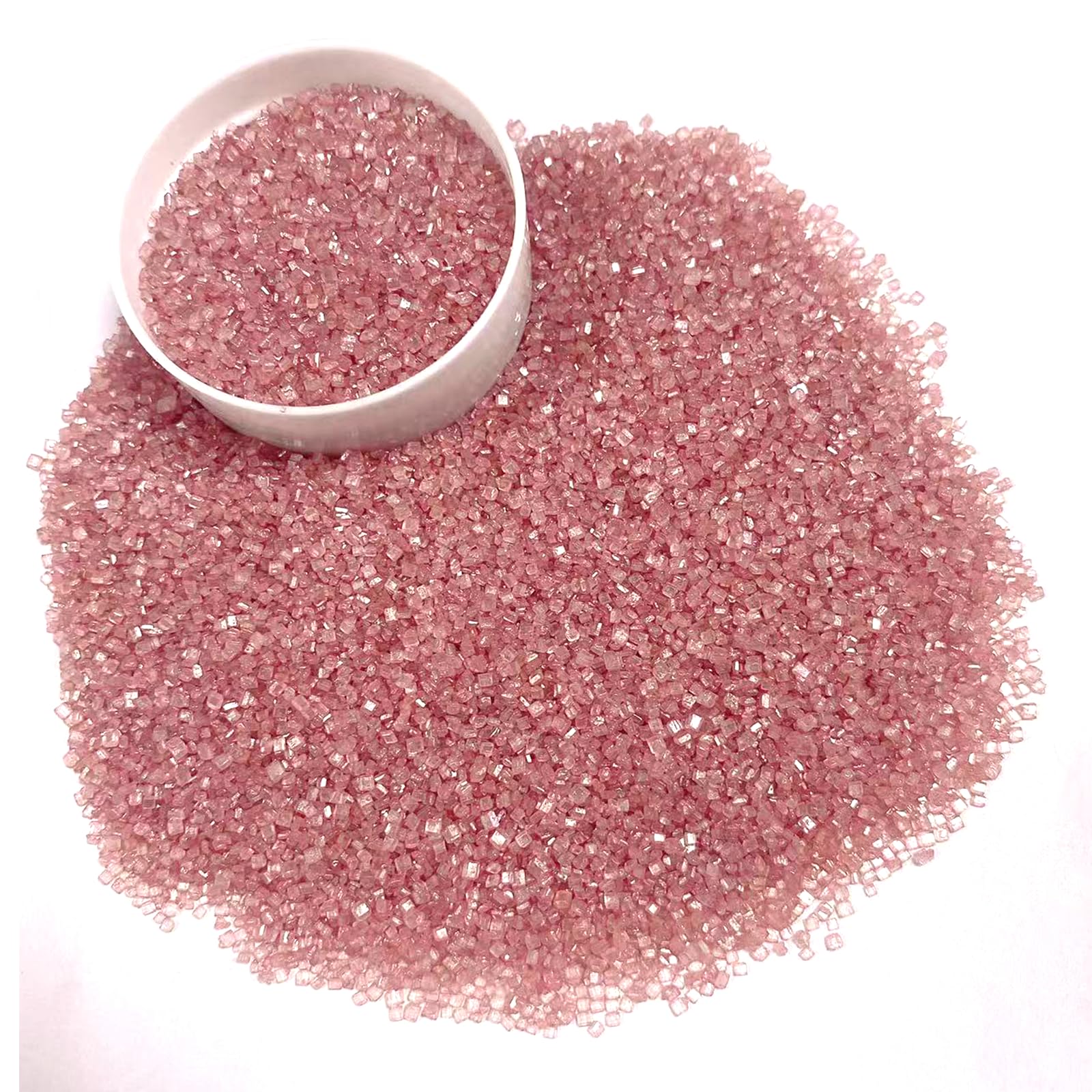 Sentovac Rose Gold sprinkles on cookies offering elegant dessert topping