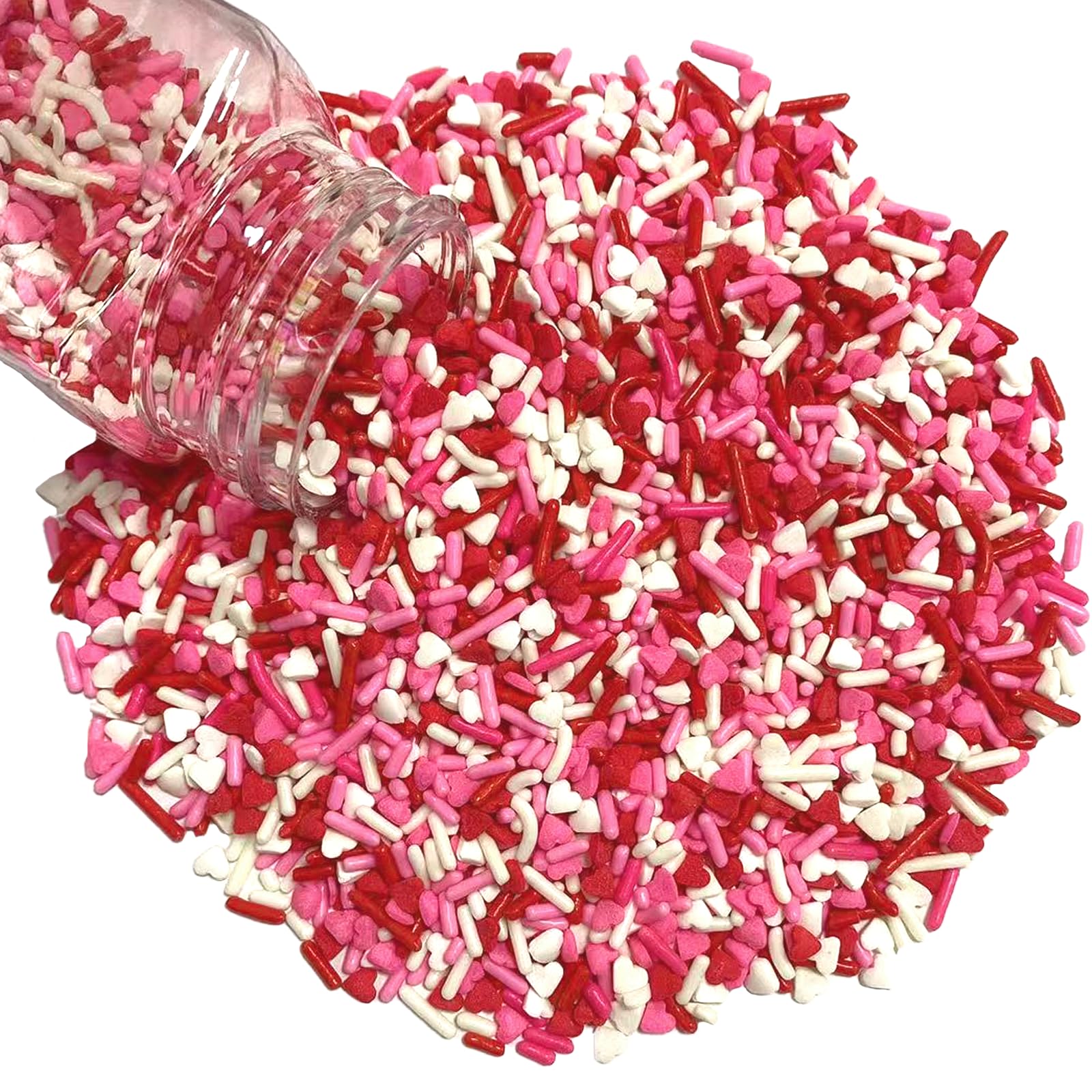 Sentovac Valentine Sprinkles cake decorating for cakes and cupcakes.