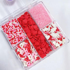 Sentovac Valentine sprinkles cake decorating toppers create quick, charming desserts.