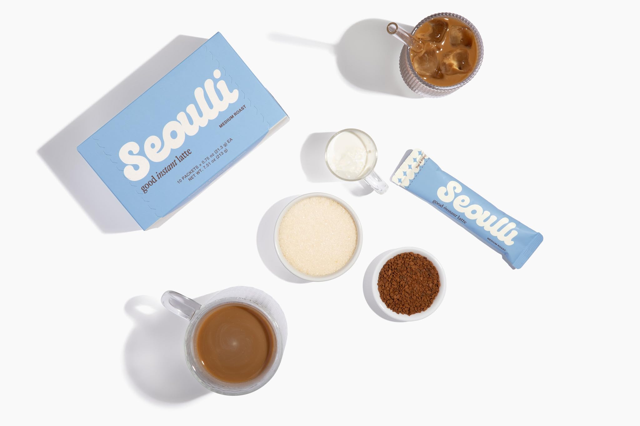 Seoulli dual-presso extraction diagram hints bold aroma with clarity.