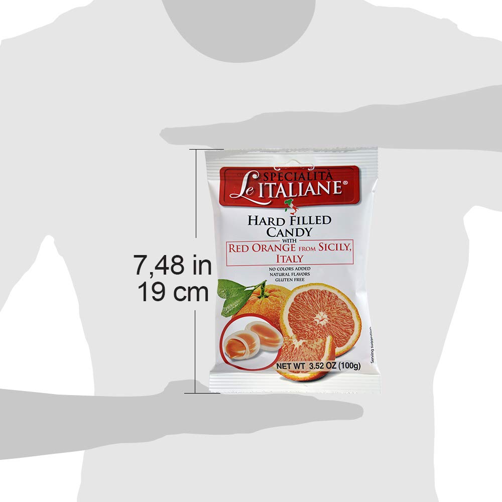 Individually wrapped Serra Le Italiane candies preserve freshness and natural flavors