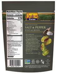 Setton Farms dry-roasted pistachios, oil-free, for bold flavor