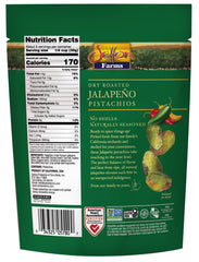 Setton Farms no-shell pistachios jalapeno add crunchy heat to salads.