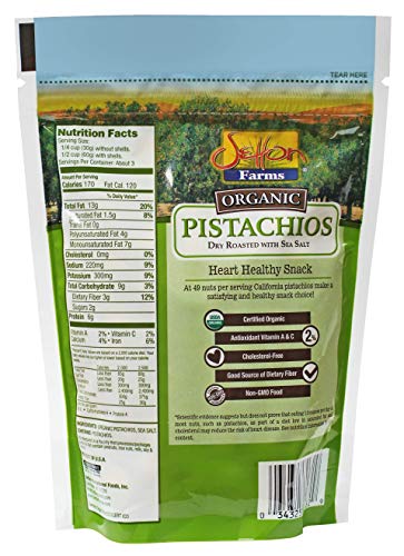 Setton Farms pistachios bag close-up showing resealable packaging and freshness