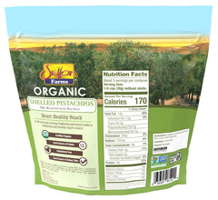 Setton Farms Organic Pistachios in bowl showcasing fresh crunch.