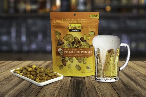 Setton Farms Pistachio Pub Mix honey roasted sesame chips with sweet savory bite