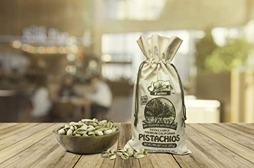 Setton Farms pistachios close-up shells, highlighting quality and texture.