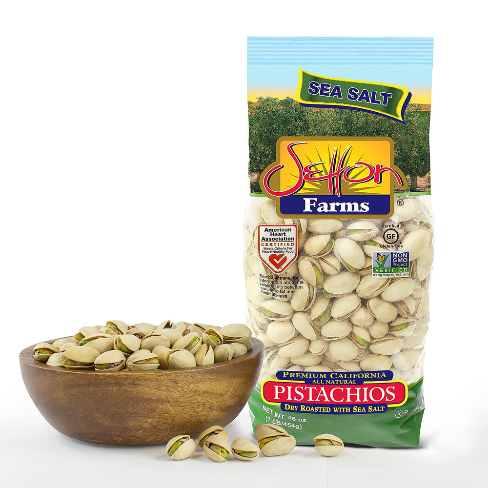 Setton Farms pistachios on the go in-shell, ready to enjoy anywhere.