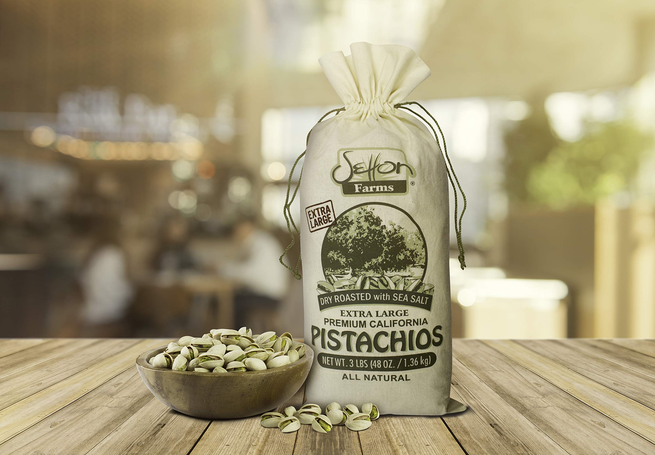 Protein-rich pistachios ready to fuel workouts and busy days.