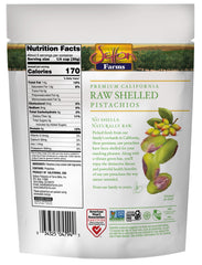 Close-up of Setton Farms raw pistachios ready to eat.