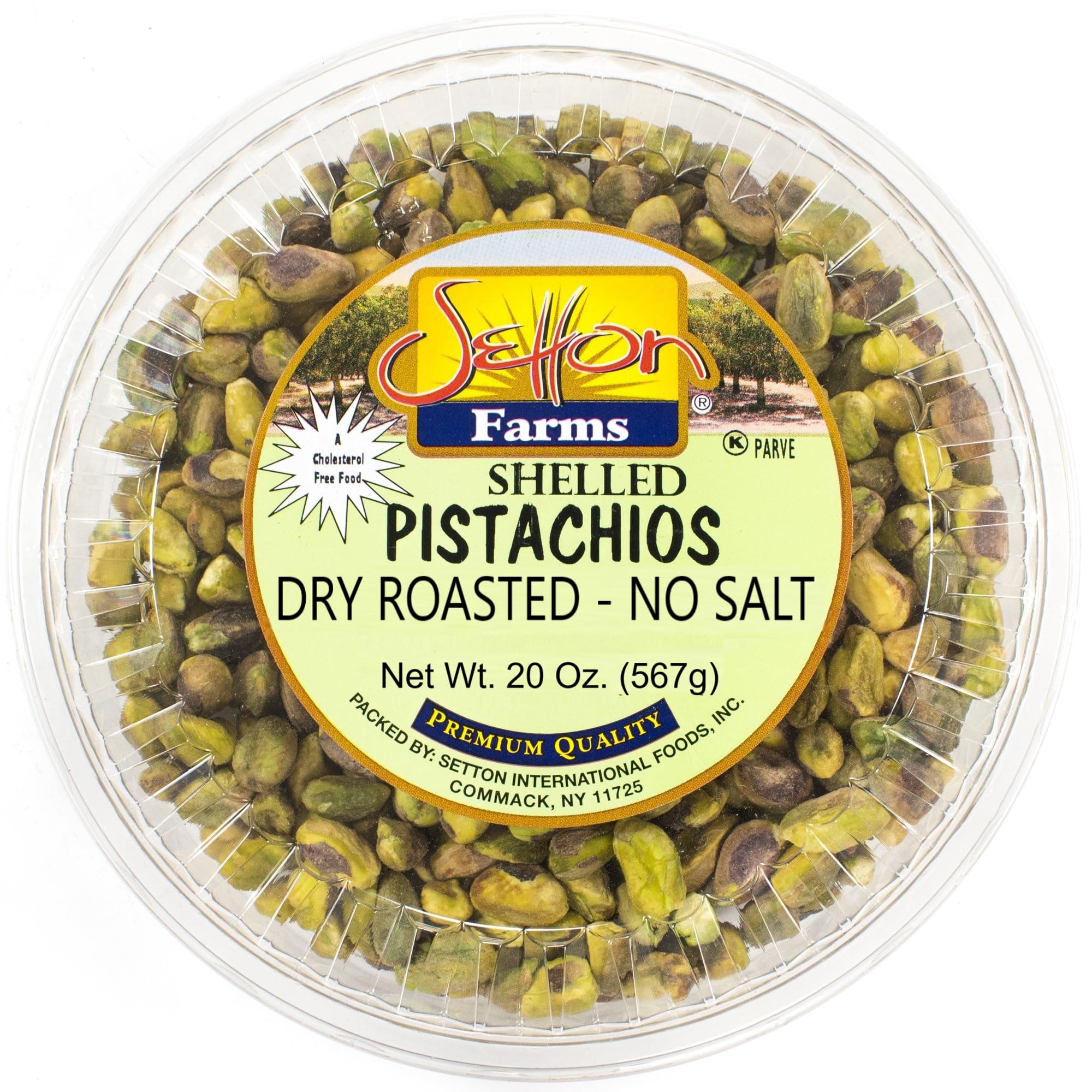 Setton Farms shelled pistachio kernels no salt—perfect for quick healthy snacking